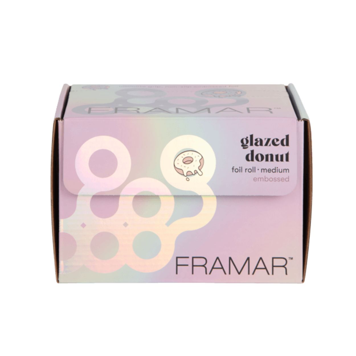 Glazed Donut Embossed Foil Roll 320ft