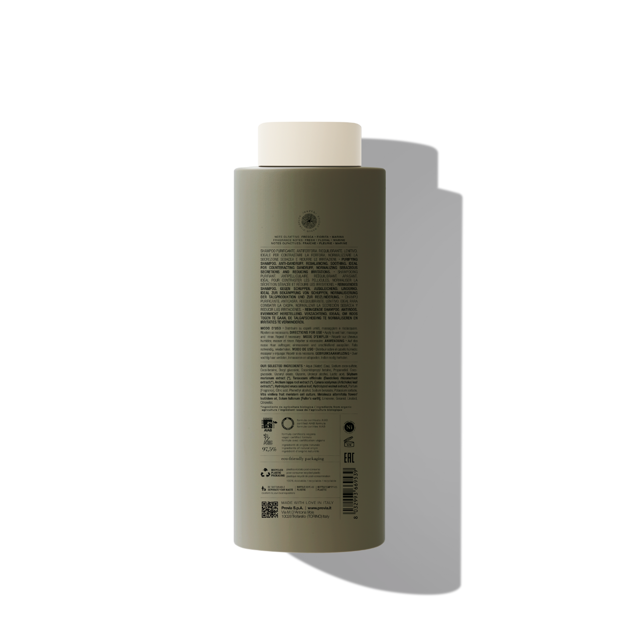 Extra Life - The Virtuous Scalp Ritual Purifying Anti-Dandruff Shampoo (33.8 oz)