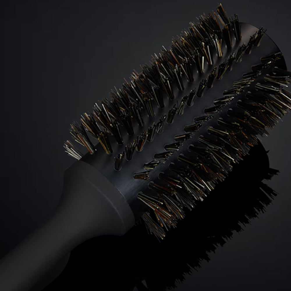 Natural Bristle Round Brush 1.3"
