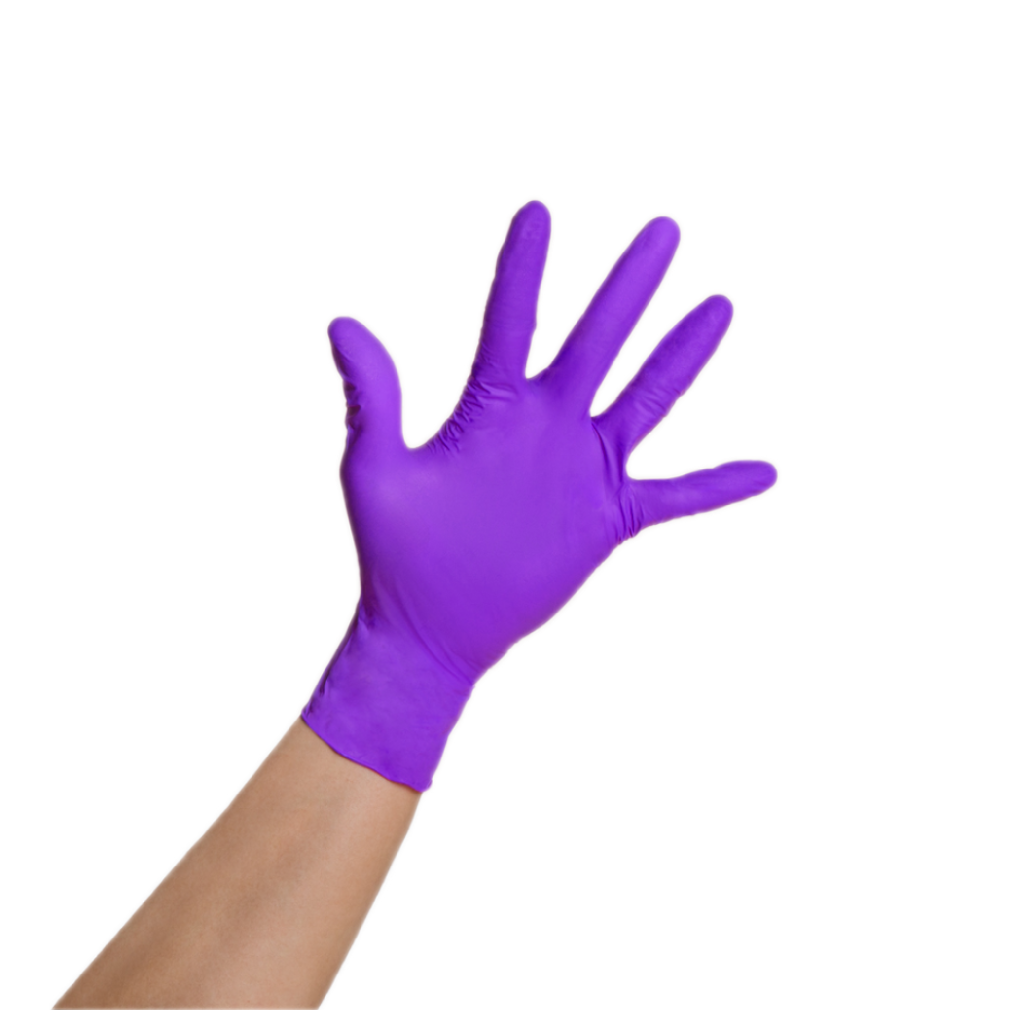 Purple Palms - Nitrile Gloves