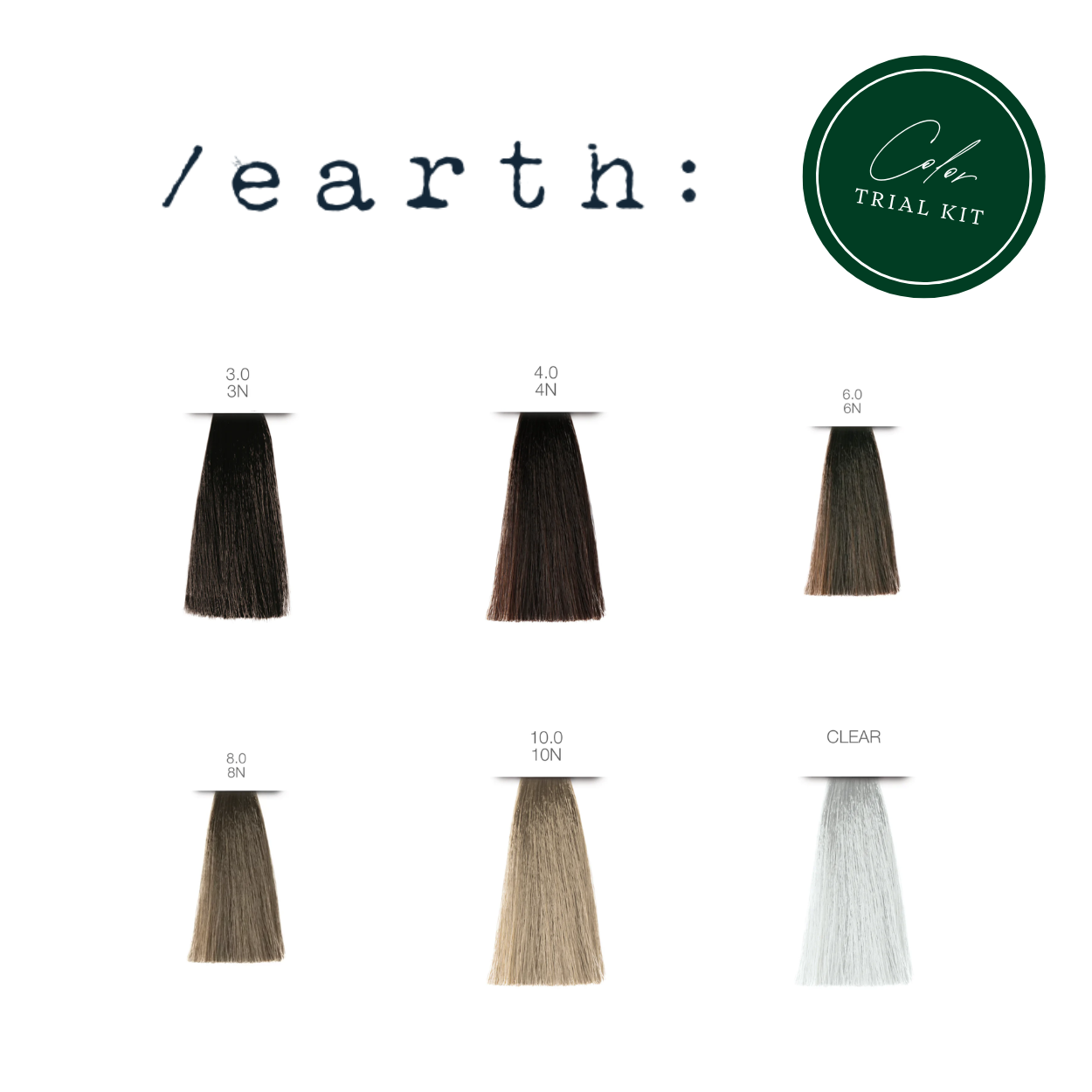 Previa Earth Color Neutral Tones Trial Kit