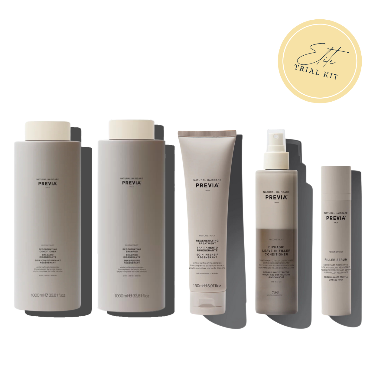 Previa Reconstruct Regenerating Care Elite Trial Kit