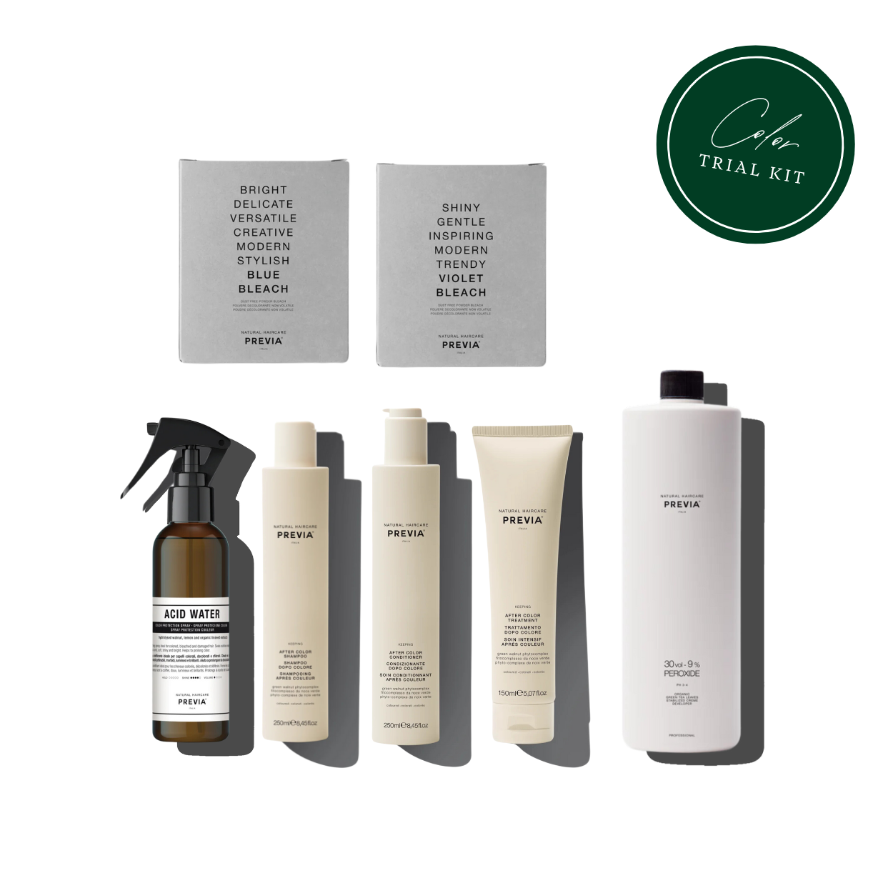 Previa Virtuous Color Color Essentials Trial Kit