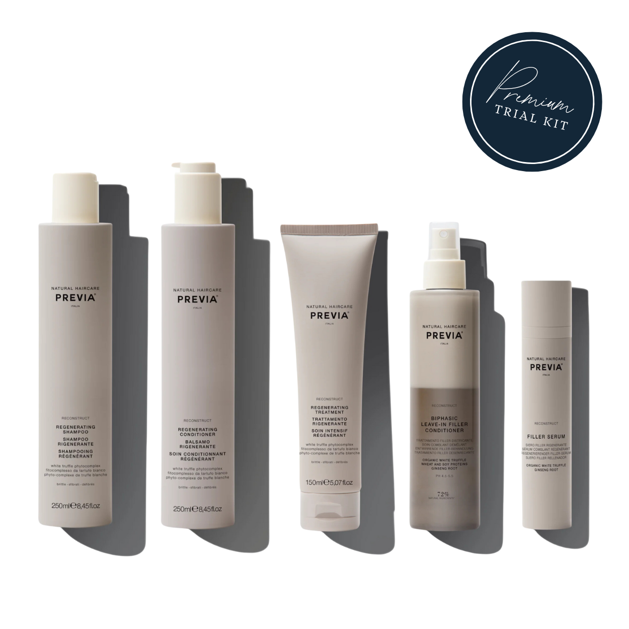 Previa Reconstruct Regenerating Care Premium Trial Kit