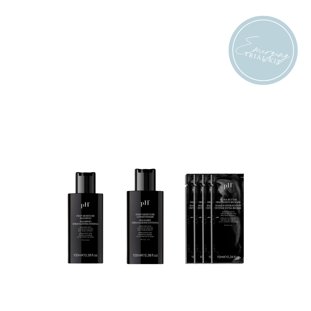 pH Laboratories Deep Moisture Emerging Trial Kit
