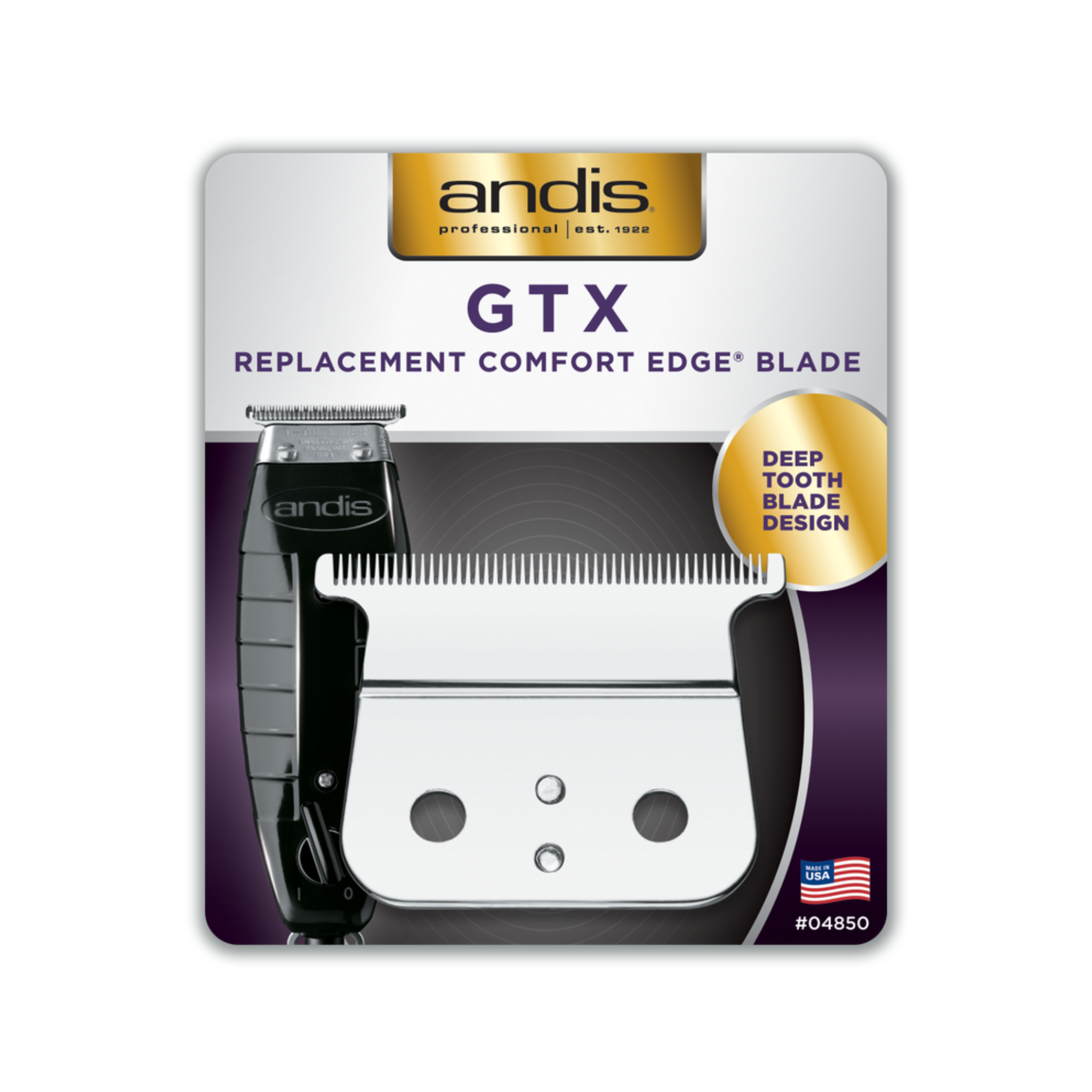 GTX Deep Tooth T Outliner - Replacement Blade (Carbon Steel)