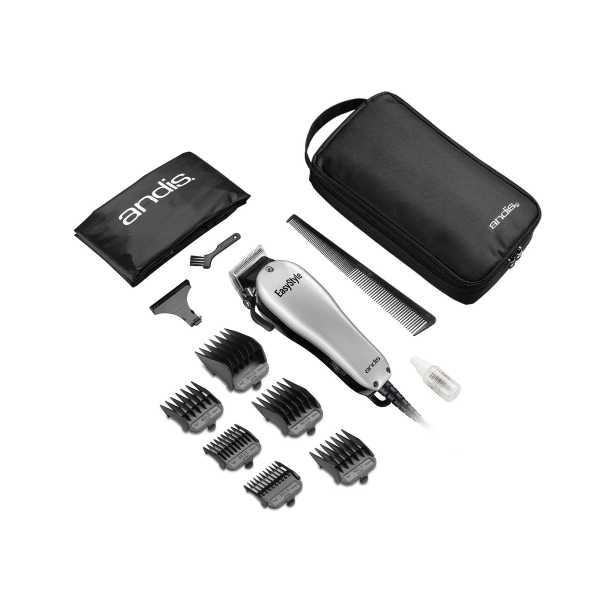 Easy Style - 13pc Home Haircutting Kit (Silver)