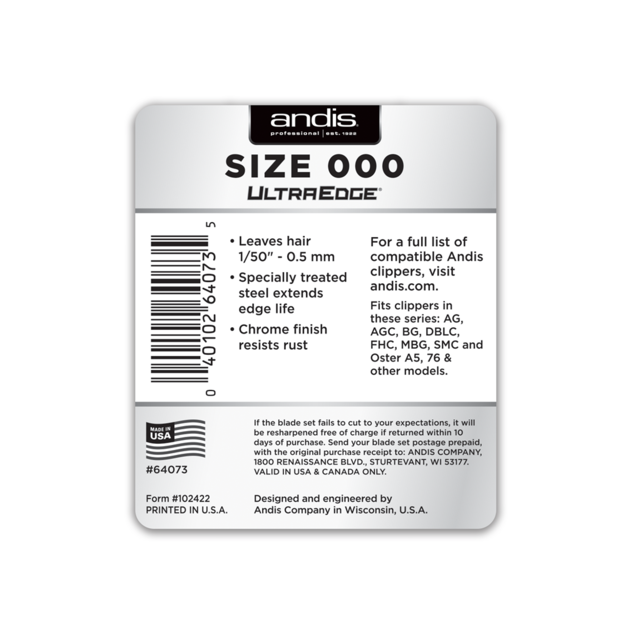 Ultra Edge - Detachable Blade (Size 000)