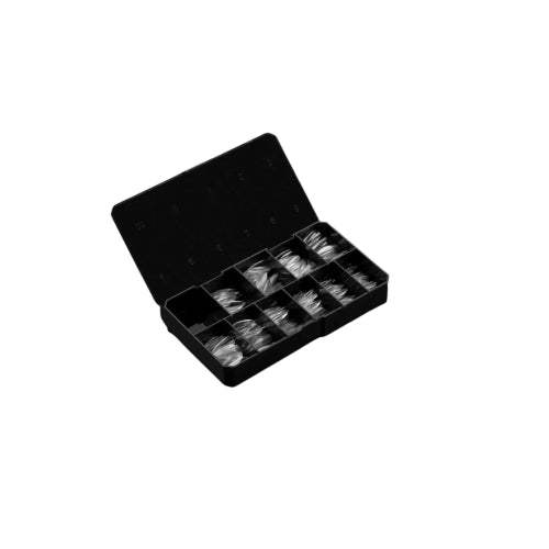 Gel X Box of Tips: Natural Stiletto - Medium (500pcs)
