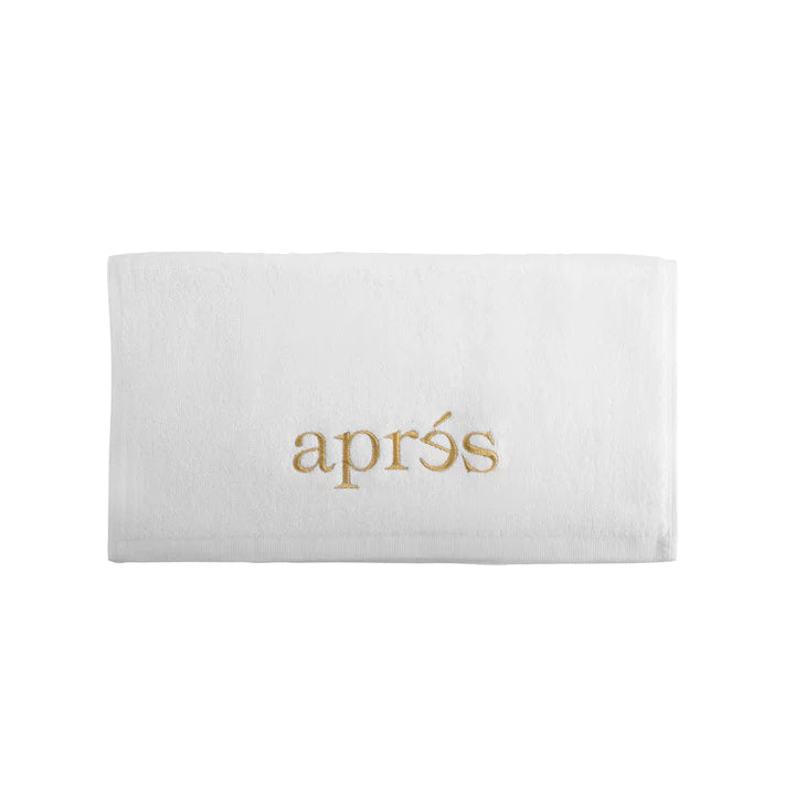 White Towel (Gold Logo)