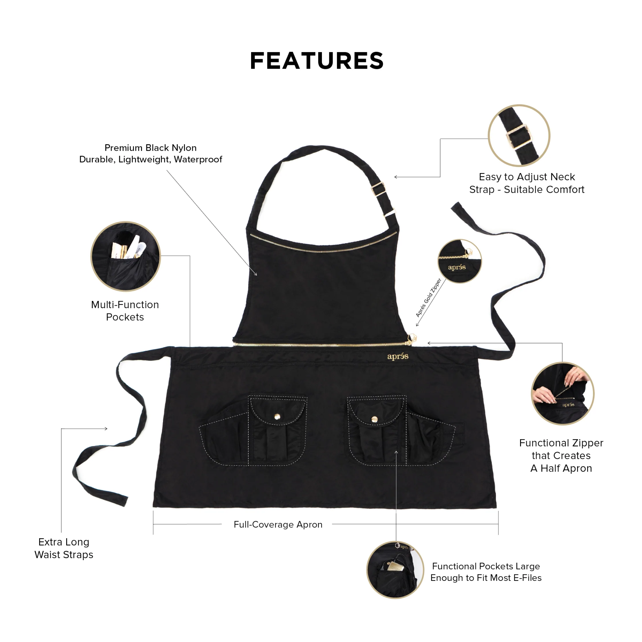 Apres Professional Apron