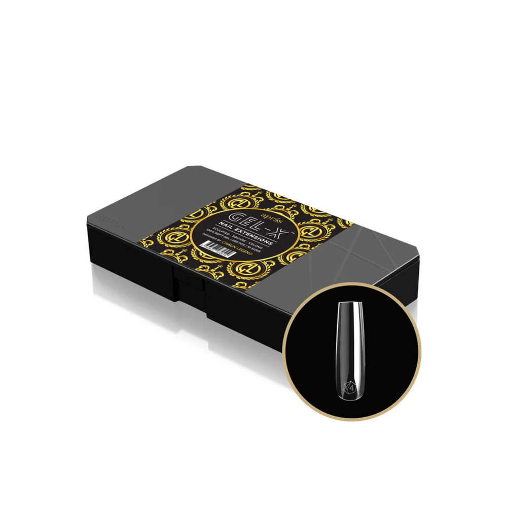 Chaun Legend Gel X Tips - Sculpted Square (XXL - 10 Sizes)