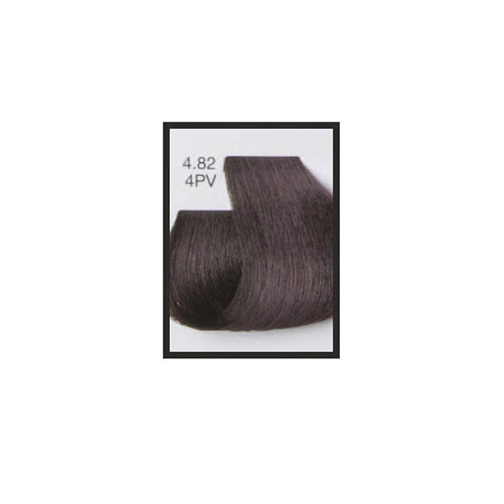 Virtuous Color - Permanent Coloring System 4.82 (Cold Chocolate Pearl Violet - 4PV)