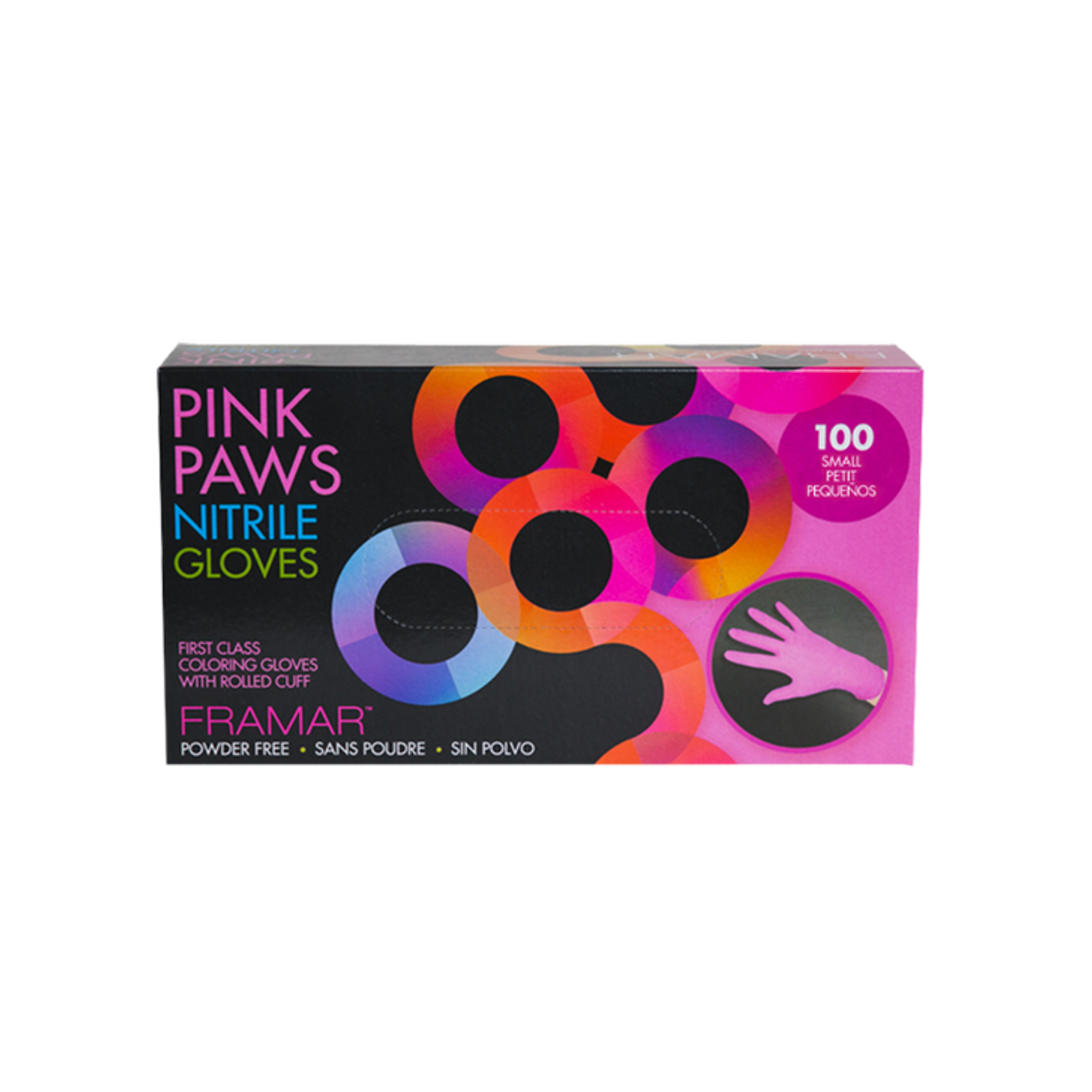 Pink Paws - Nitrile Gloves