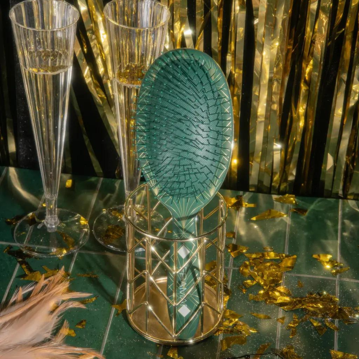 Cheers Haters Emerald City Detangle Brush Limited Edition