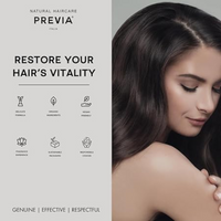 Extra Life - The Virtuous Scalp Ritual Energizing Hair Regrowth Treatment Model Image