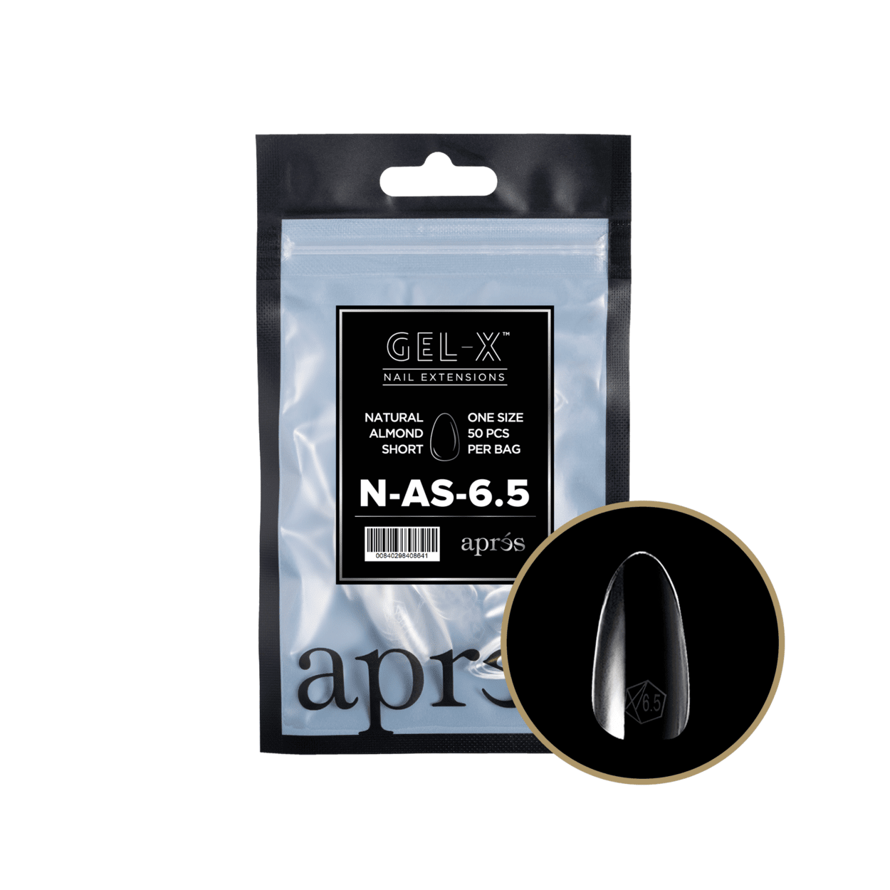 Gel-X 2.0 Natural Almond Short Refill Bag