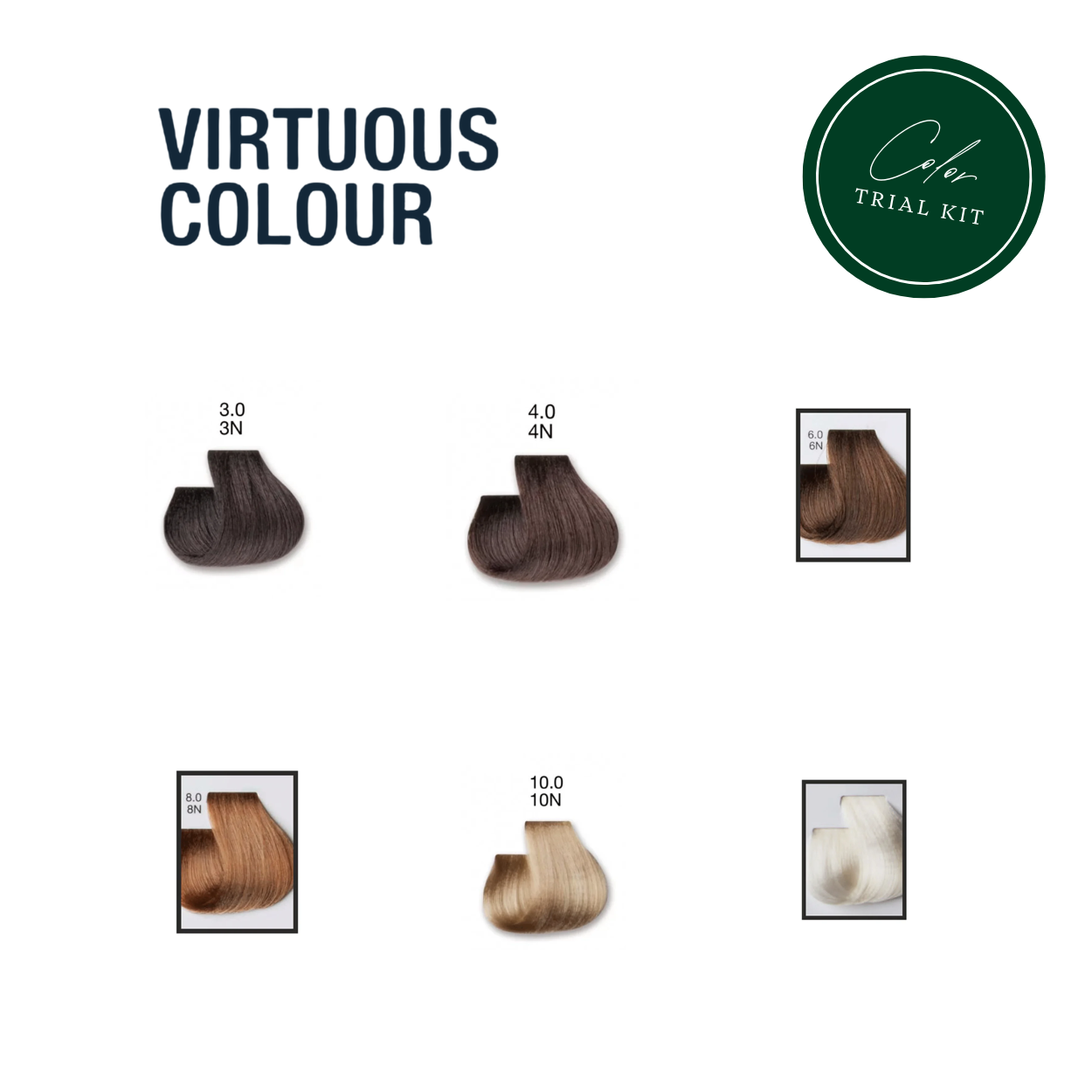 Previa Virtuous Color Neutral Tones Trial Kit