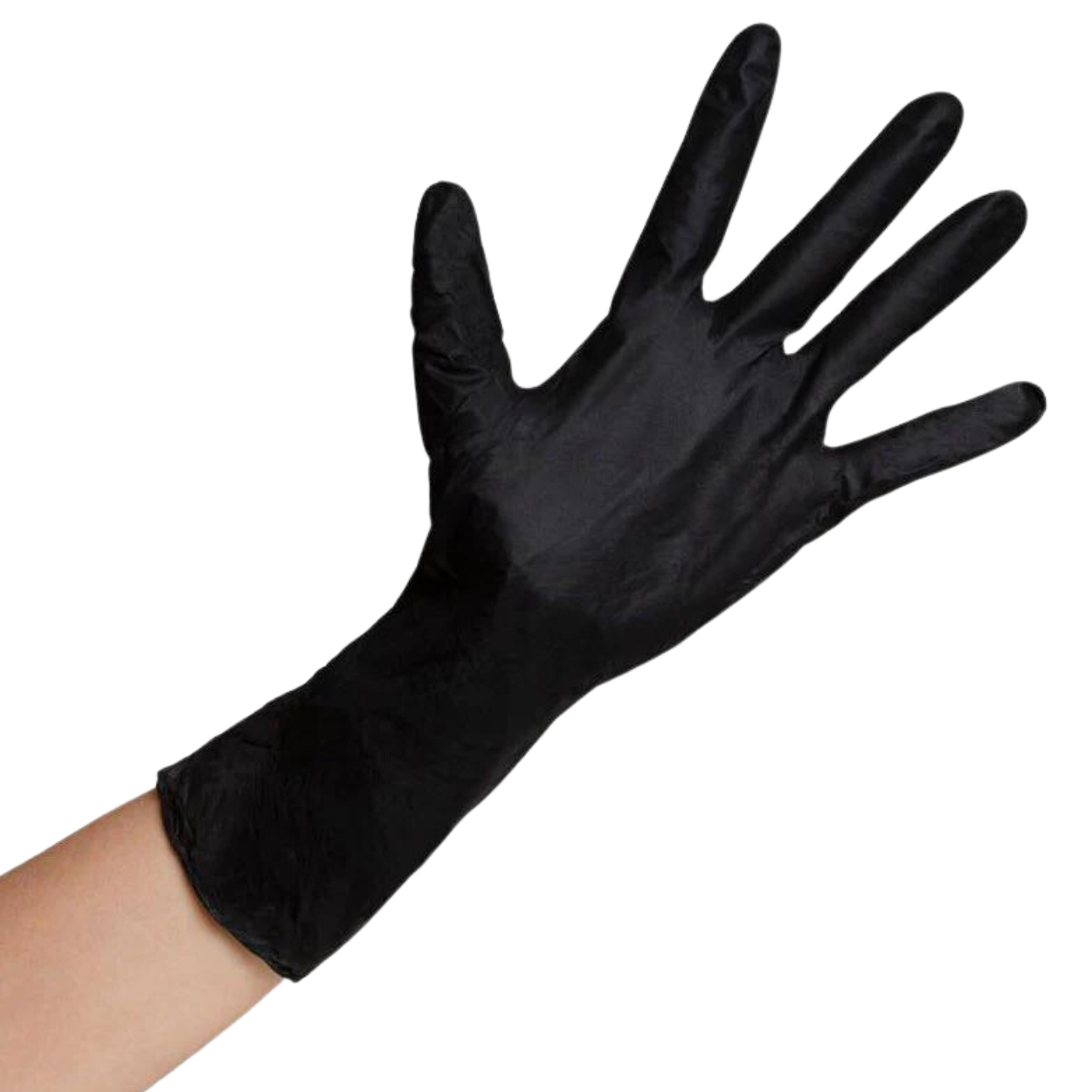 Reusable Black Latex Gloves