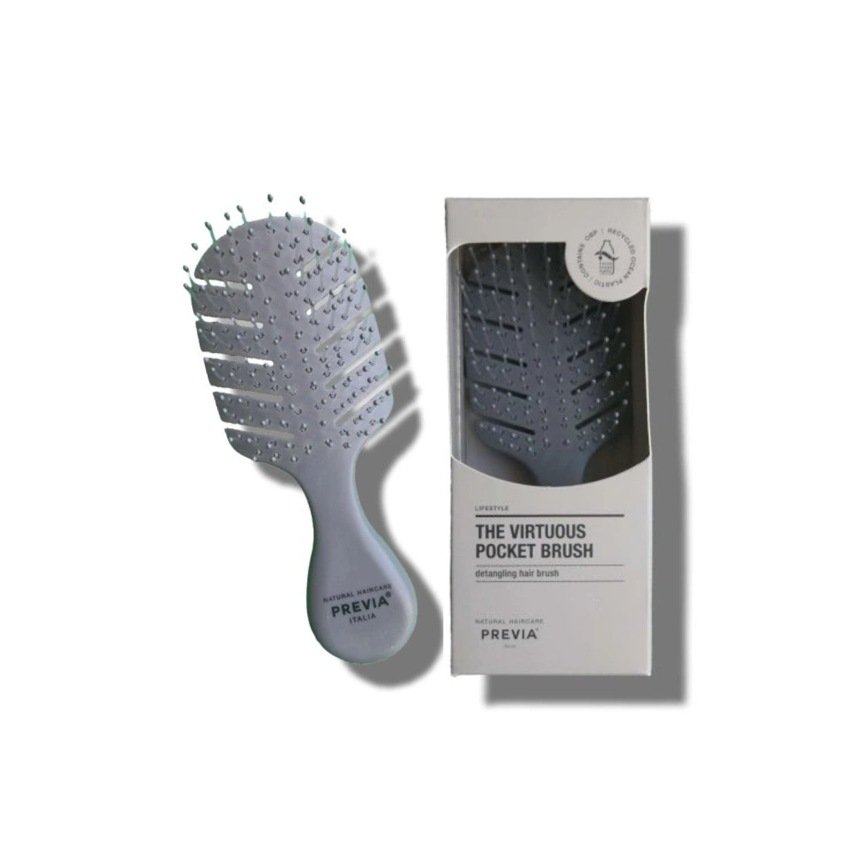 Virtuous - Detangling Pocket Hair Brush Hero Image