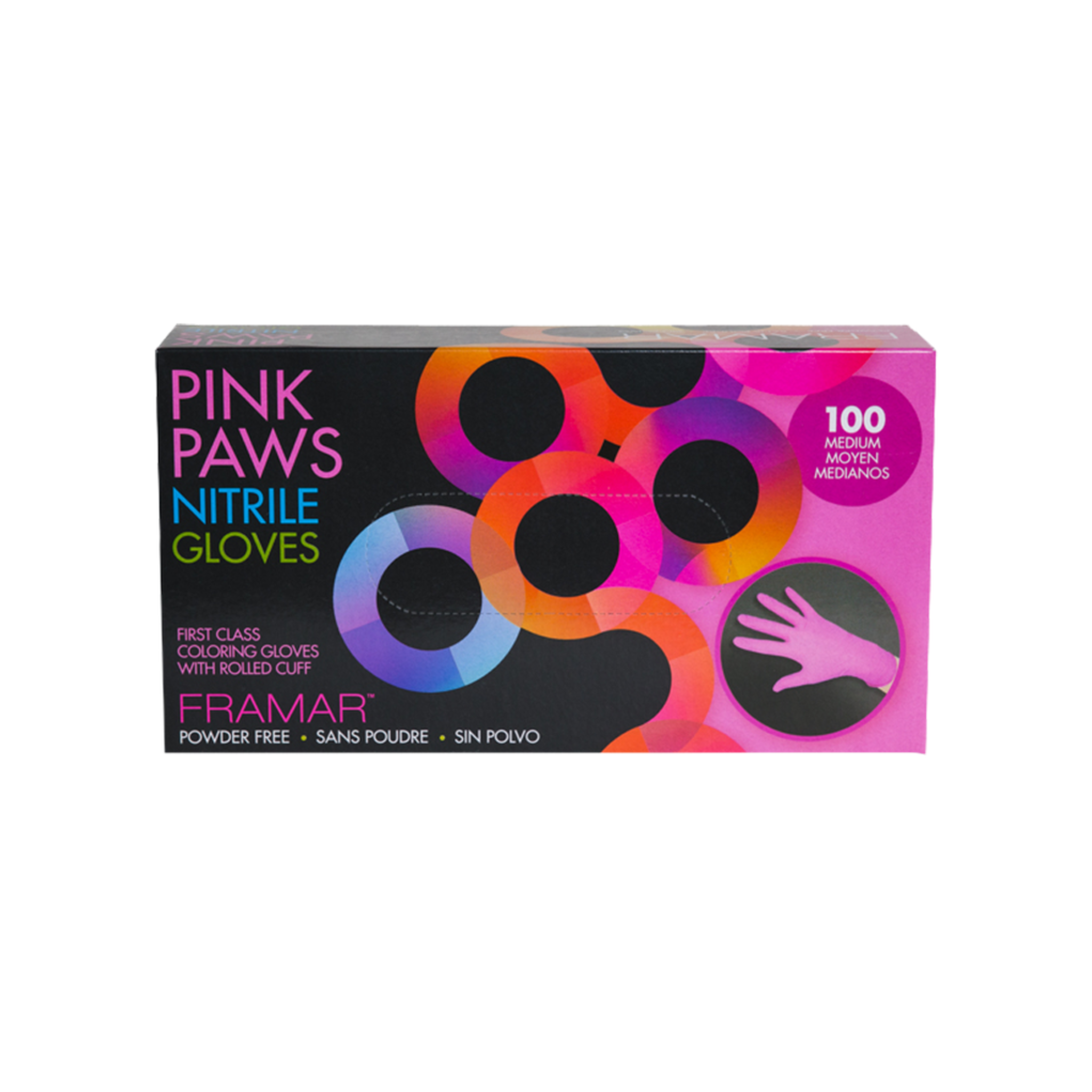 Pink Paws - Nitrile Gloves