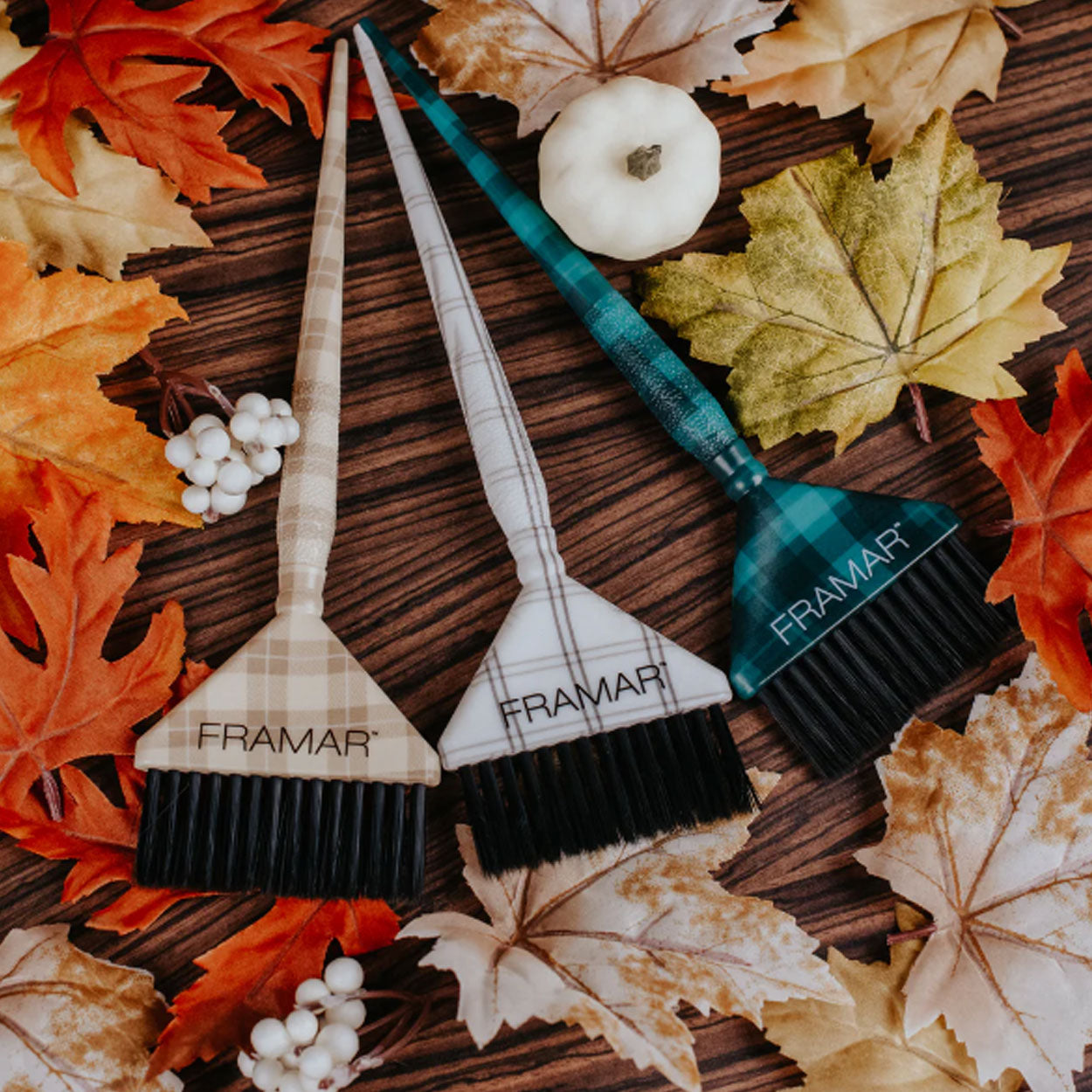 Plaid Hair Day - Big Daddy Brush Set