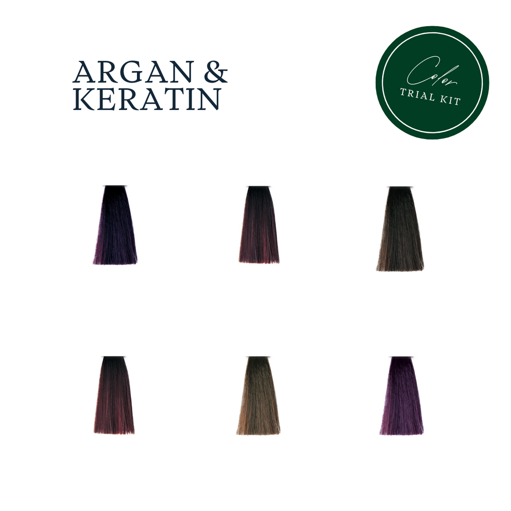 pH Laboratories Argan & Keratin Color Deep Cool Tones Trial Kit