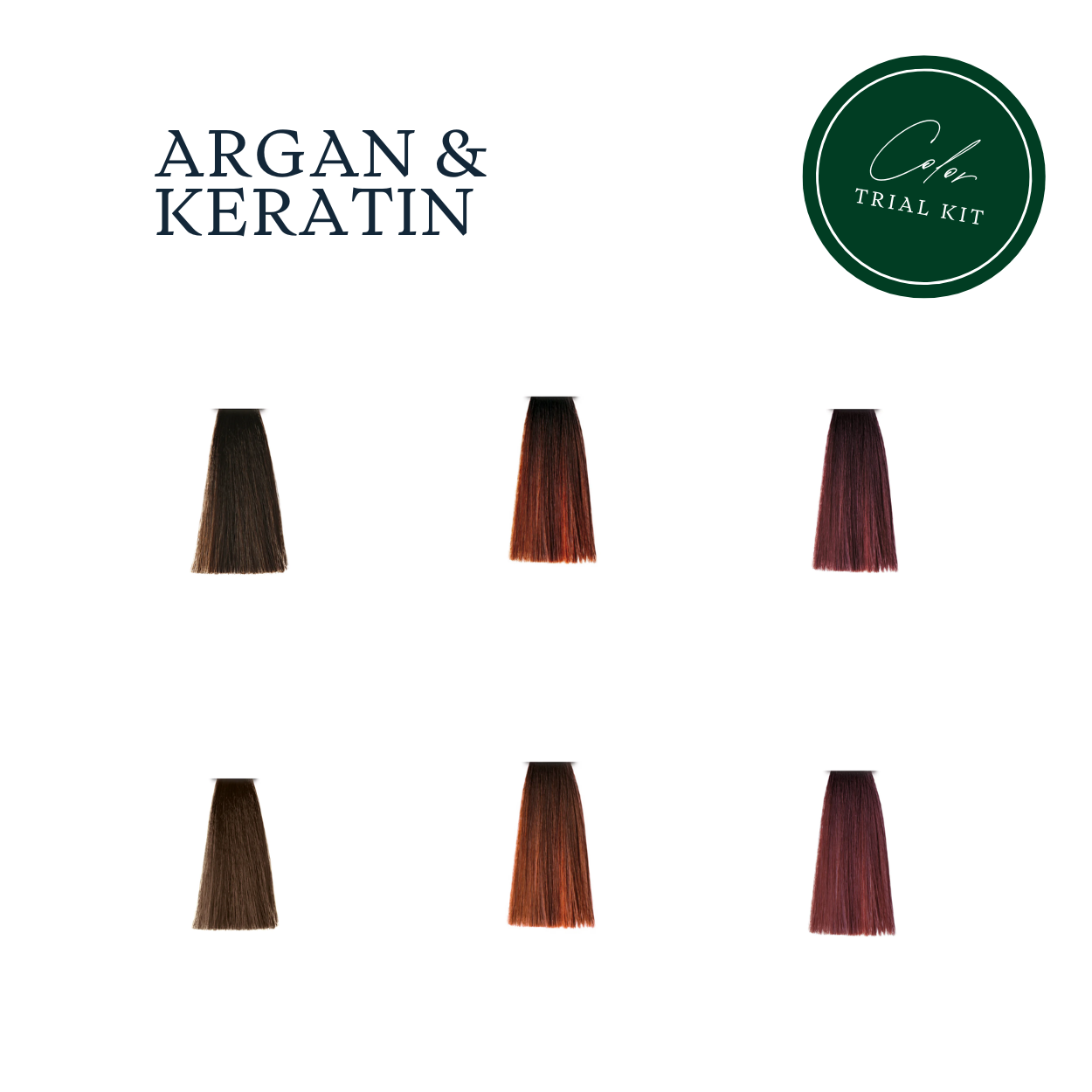 pH Laboratories Argan & Keratin Deep Warm Tones Trial Kit