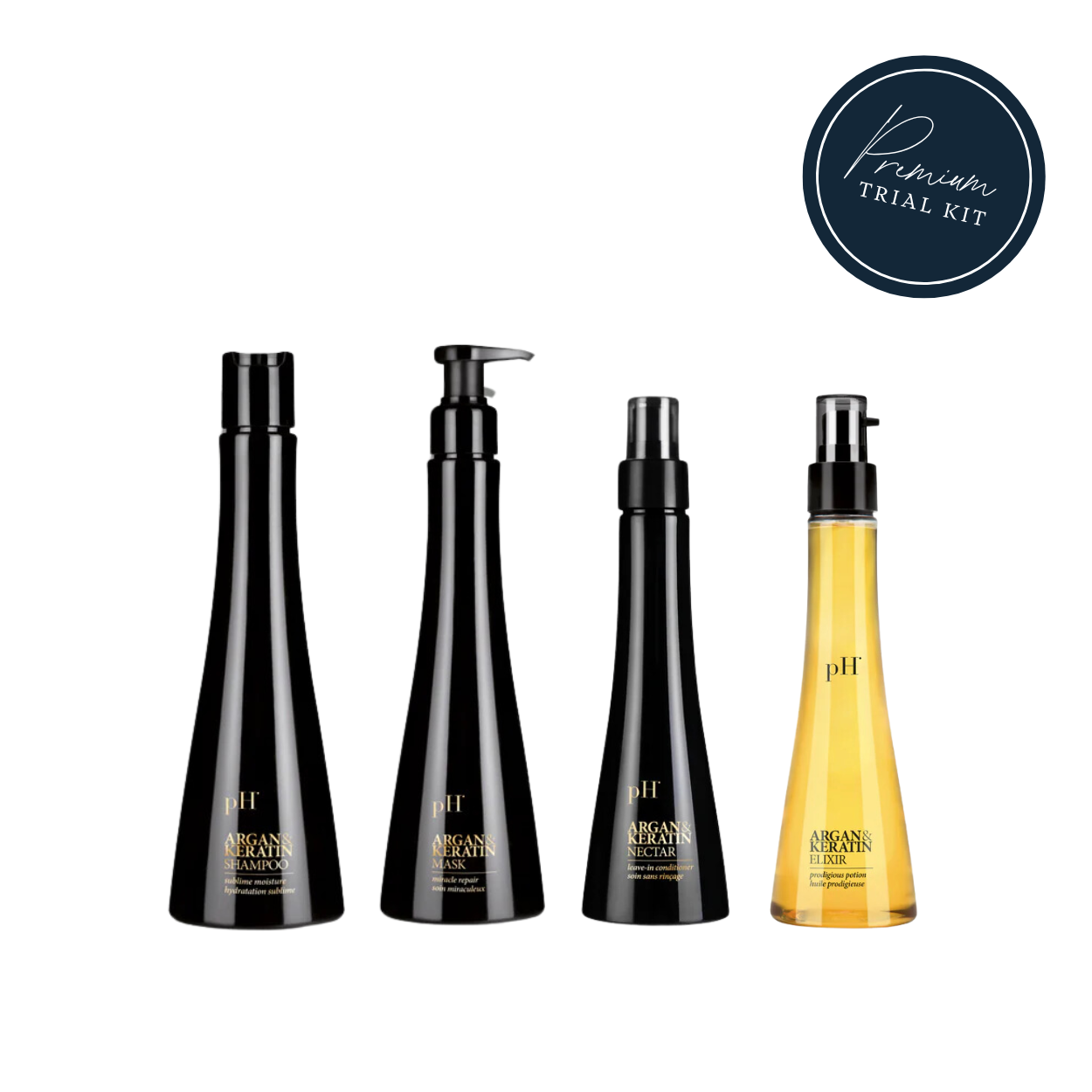 pH Laboratories Argan & Keratin Color Care Premium Trial Kit