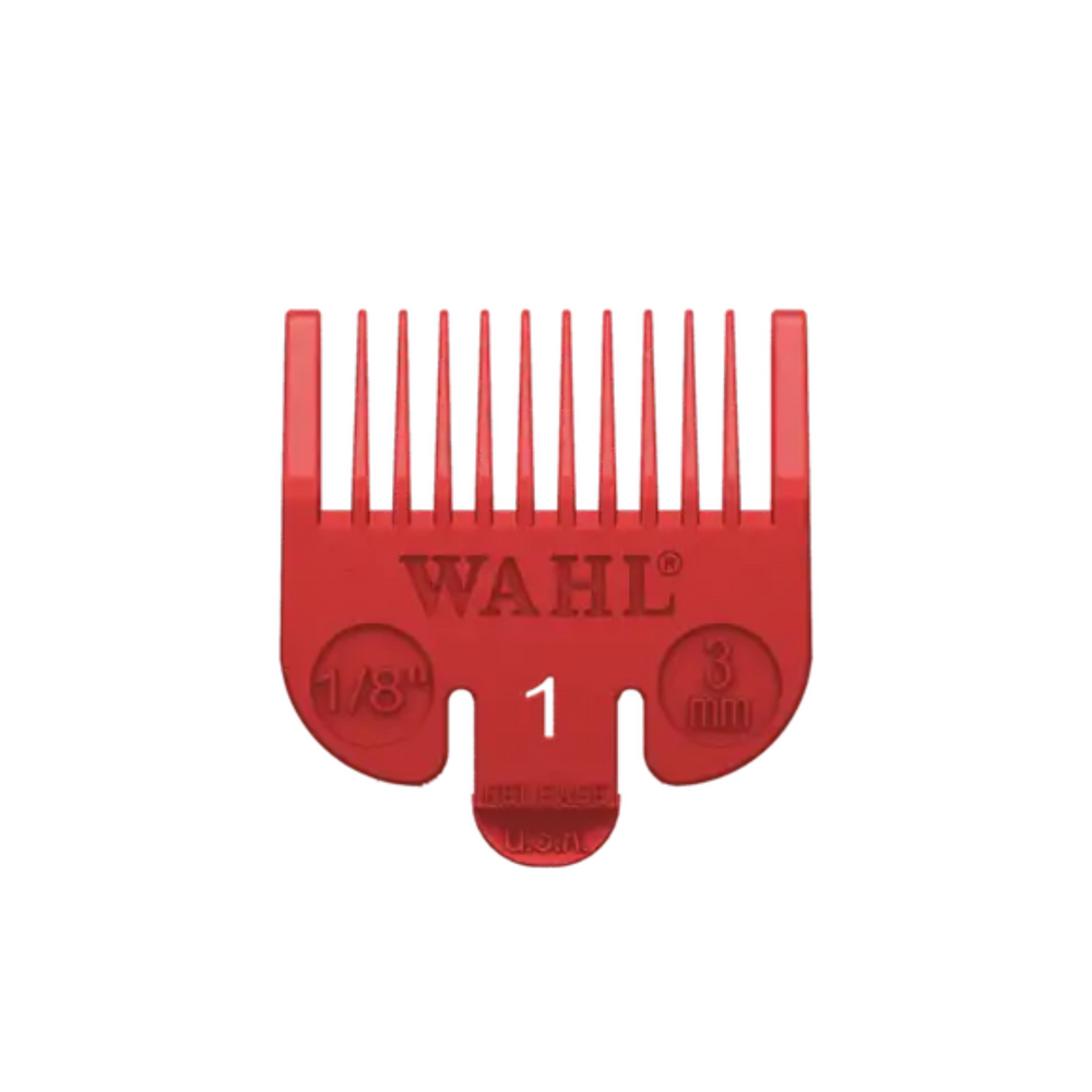 Color-Coded Nylon Cutting Guide Comb (#1 - Red)
