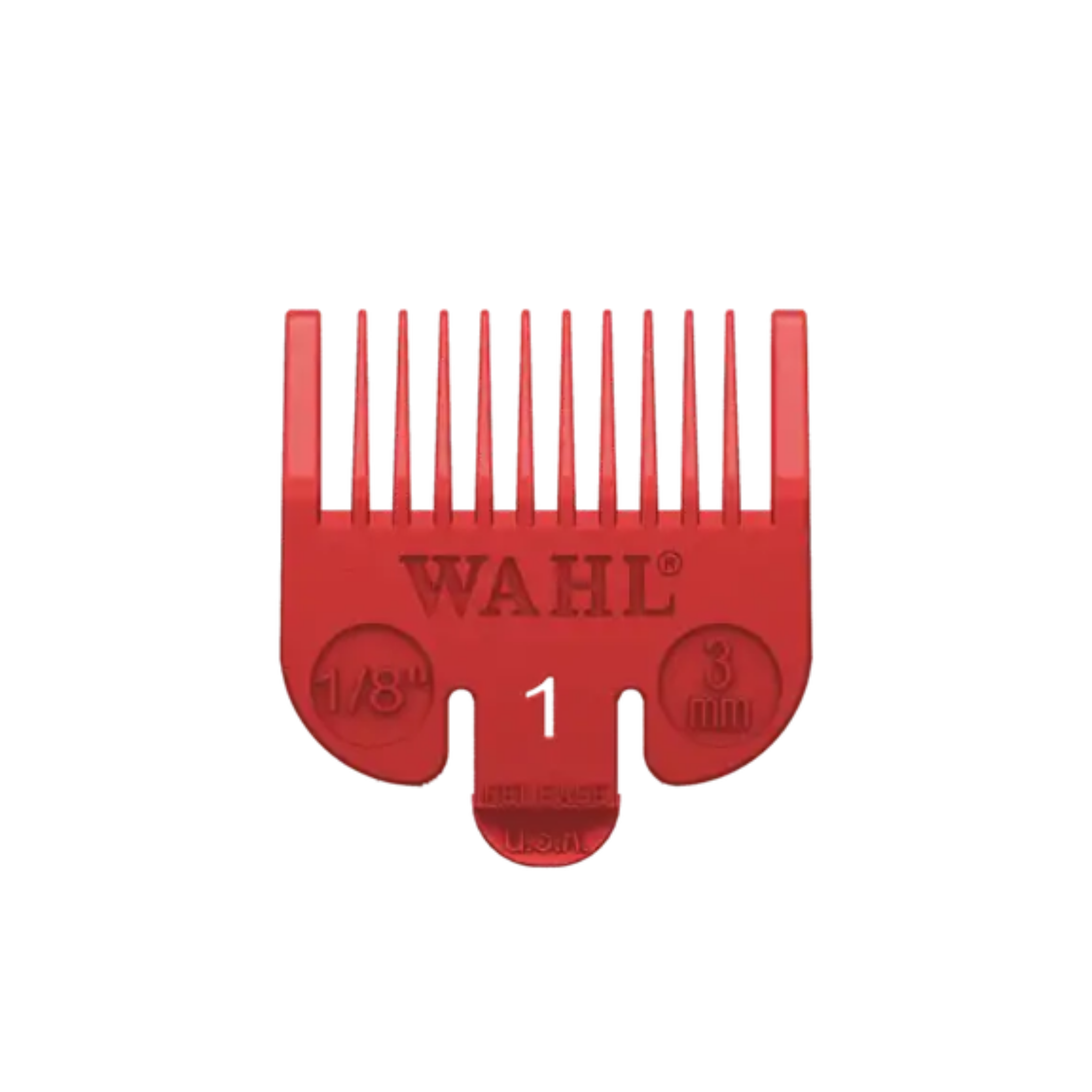 Color-Coded Nylon Cutting Guide Comb (#1 - Red)