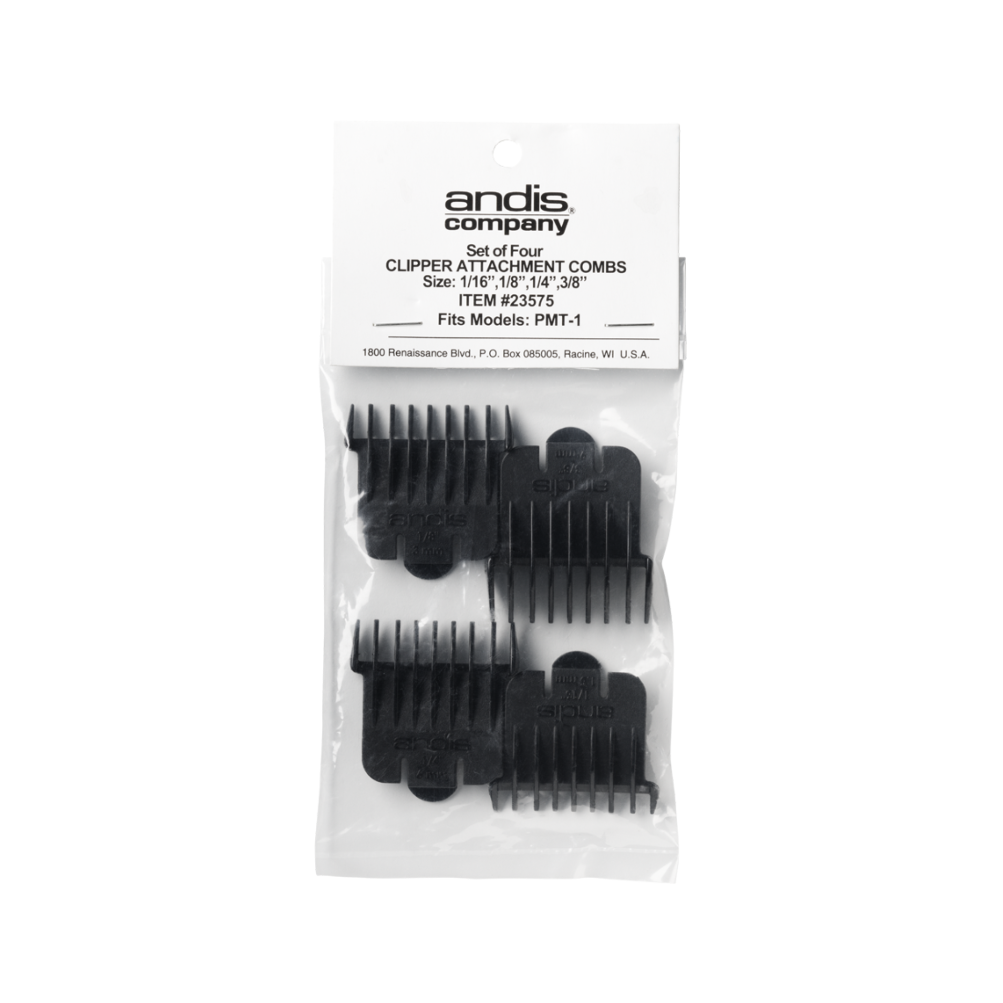 Snap-On Blade Attachment Combs (4 Comb Set)
