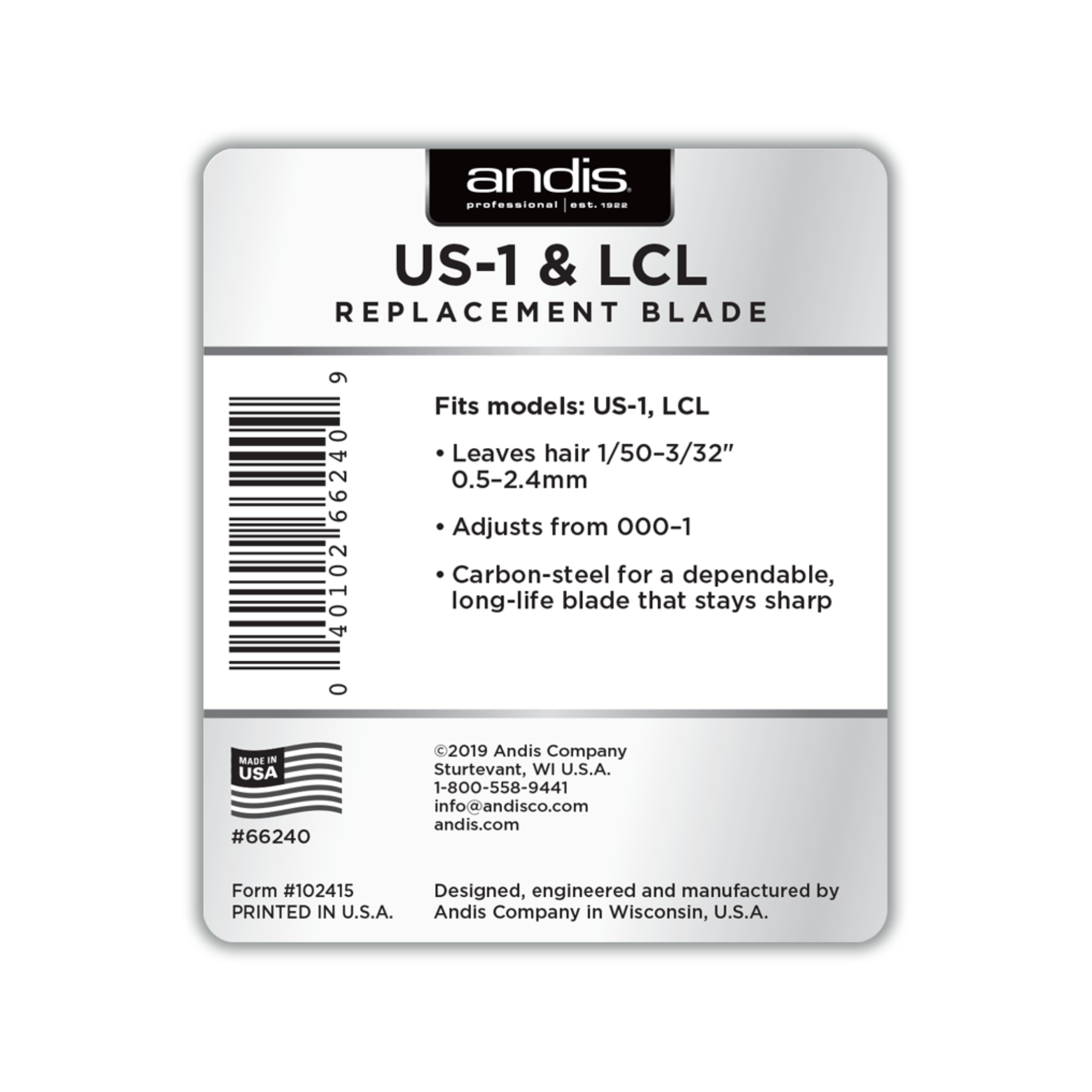 US1 & LCL - Replacement Blade Set